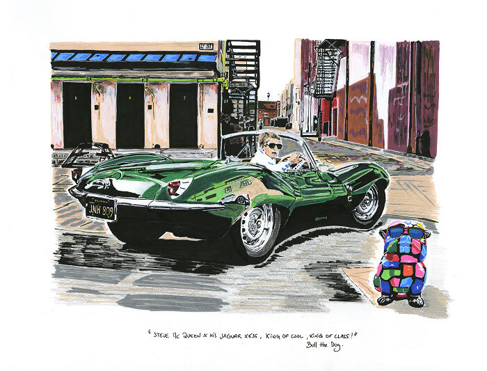 JAGUAR XKSS STEVE Mc QUEEN