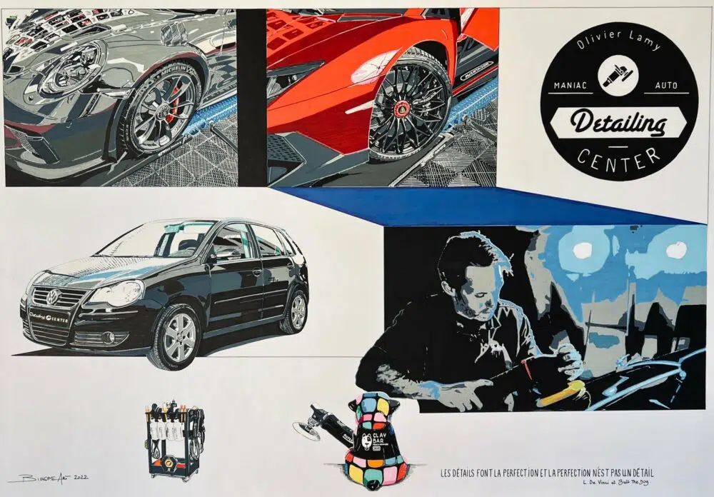 « LES DÉTAILS FONT LA PERFECTION ET LA PERFECTION N'EST PAS UN DÉTAIL »PORSCHE LAMBORGHINI MADETAILINGCENTER