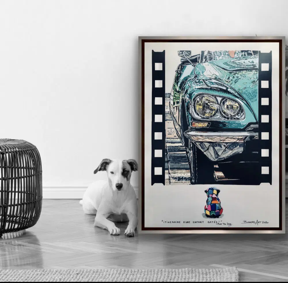 "ITINERAIRE D'UNE ENFANT GATEE"  CITROEN DS CABRIOLET