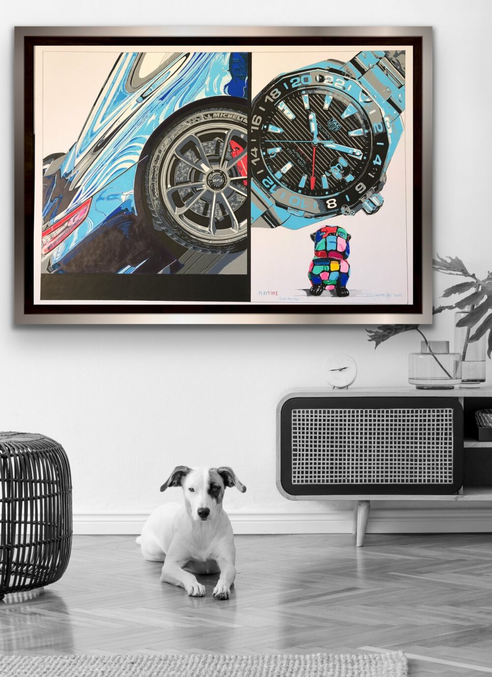 "PLAYTIME" PORSCHE GT3 ET TAGHEUER AQUARACER