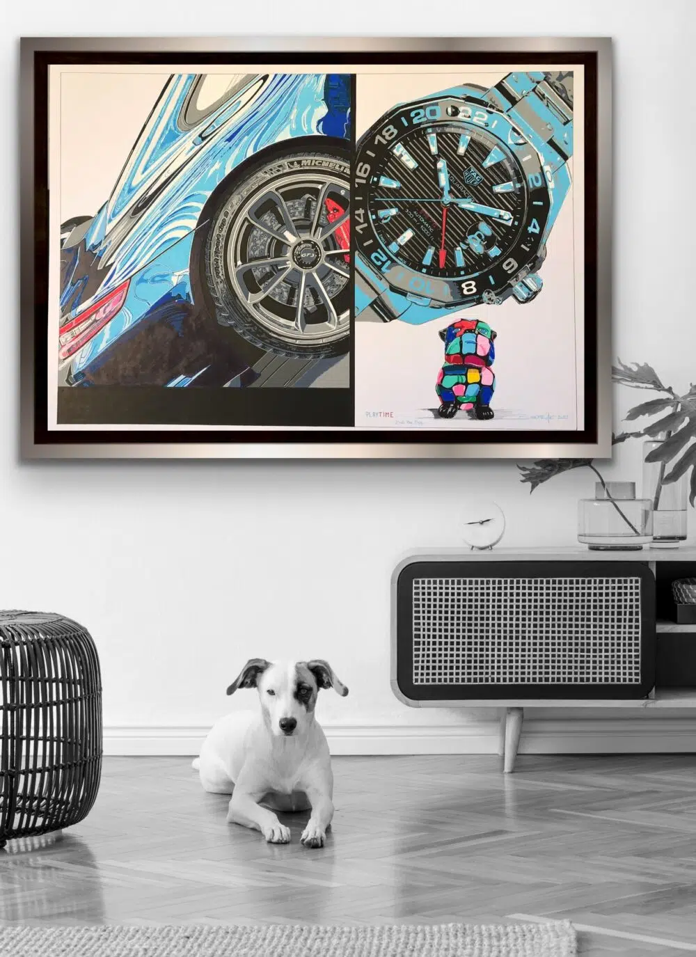 "PLAYTIME" PORSCHE GT3 ET TAGHEUER AQUARACER