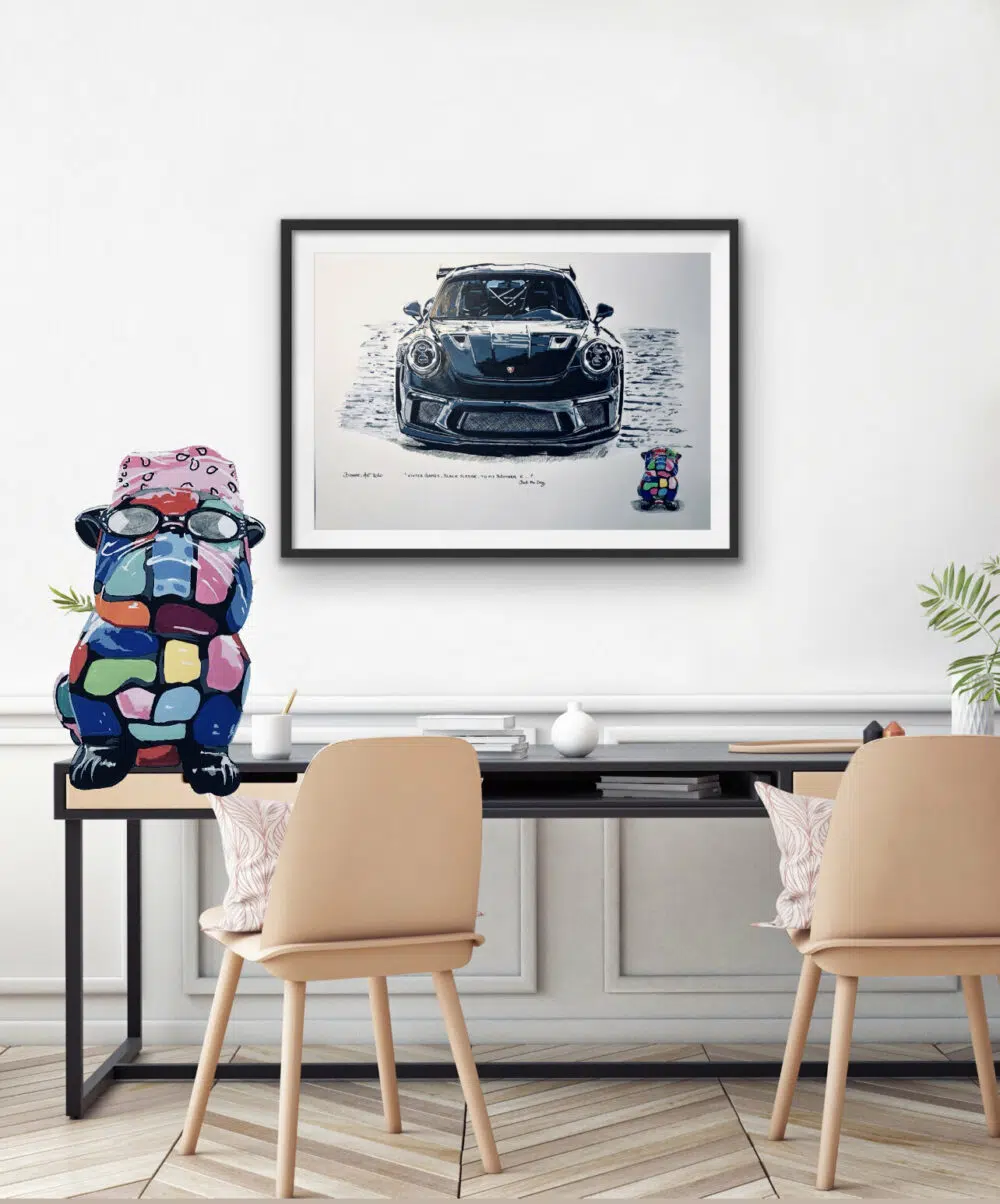 "WINTER GAMES, BLACK SLEDGE " PORSCHE 911.991 GT3RS – Image 5