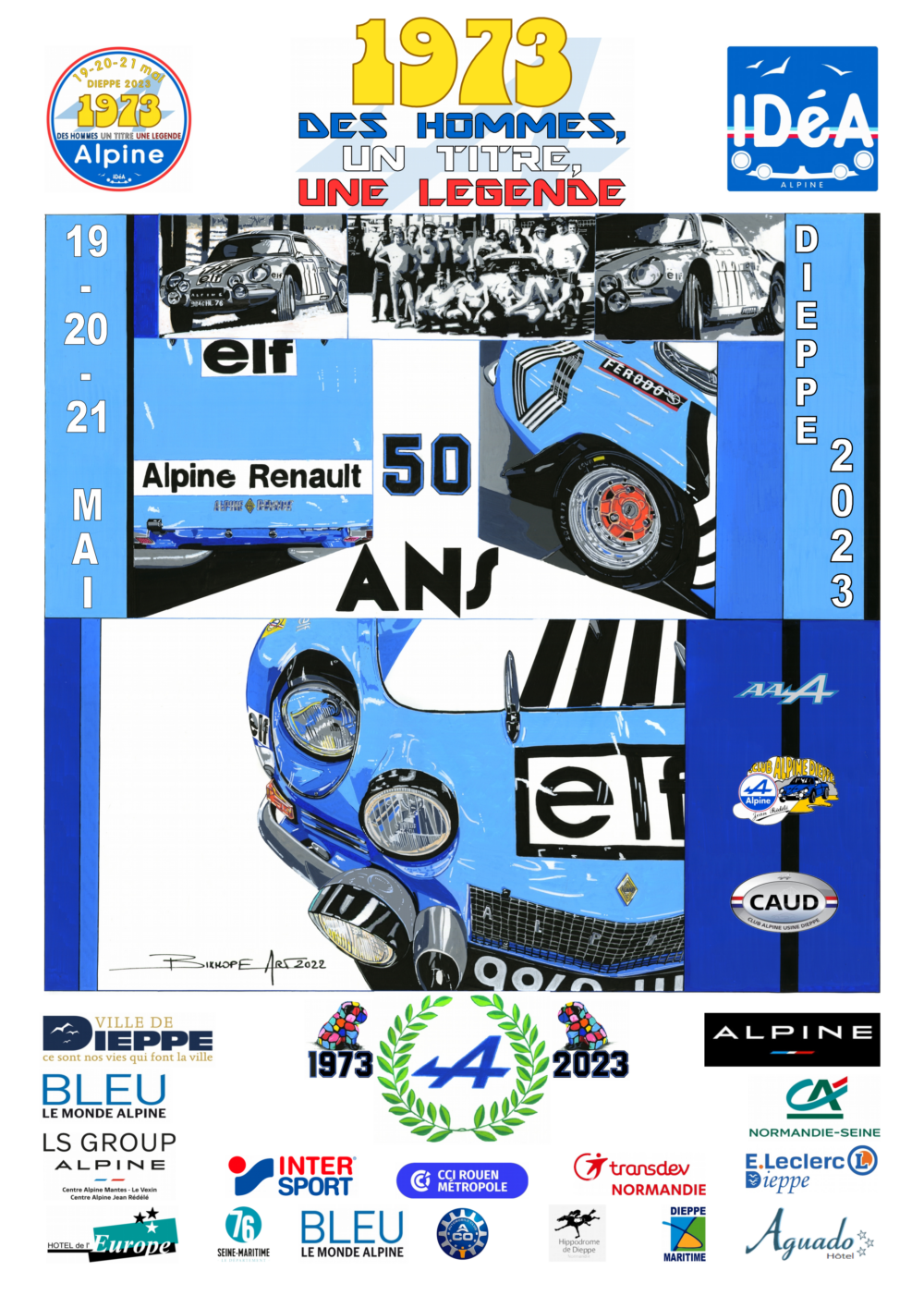 "DES HOMMES, UN TITRE, UNE LEGENDE" ALPINE RENAULT CHAMPIONNE DU MONDE DES RALLYES EN 1973 – Image 7