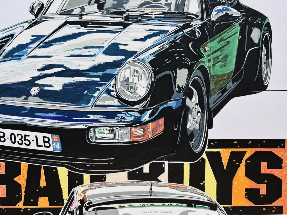 "BAD BOYS" Porsche 911 turbo 3.6 type 964 – Image 5