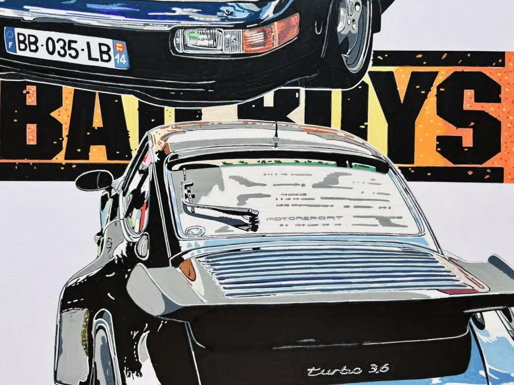"BAD BOYS" Porsche 911 turbo 3.6 type 964 – Image 3