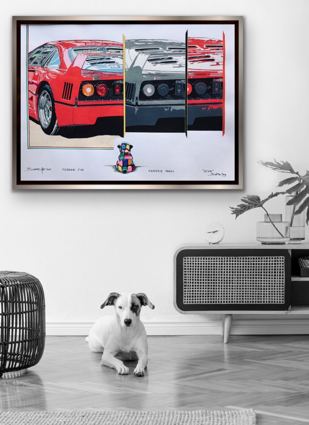 "DIVA" FERRARI F40 CHASSIS N°76624
