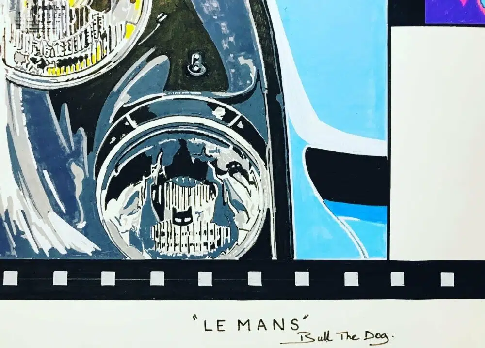 "LE MANS" STEVE Mc QUEEN ET LA PORSCHE 917 DU FILM LE MANS – Image 6