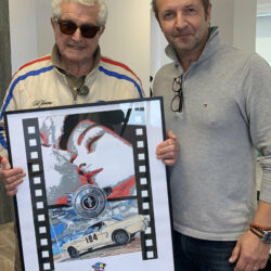 "UN HOMME ET UNE FEMME" HOMMAGE A CLAUDE LELOUCH MUSTANG 184 - En stock - 50x70 cm – Image 4