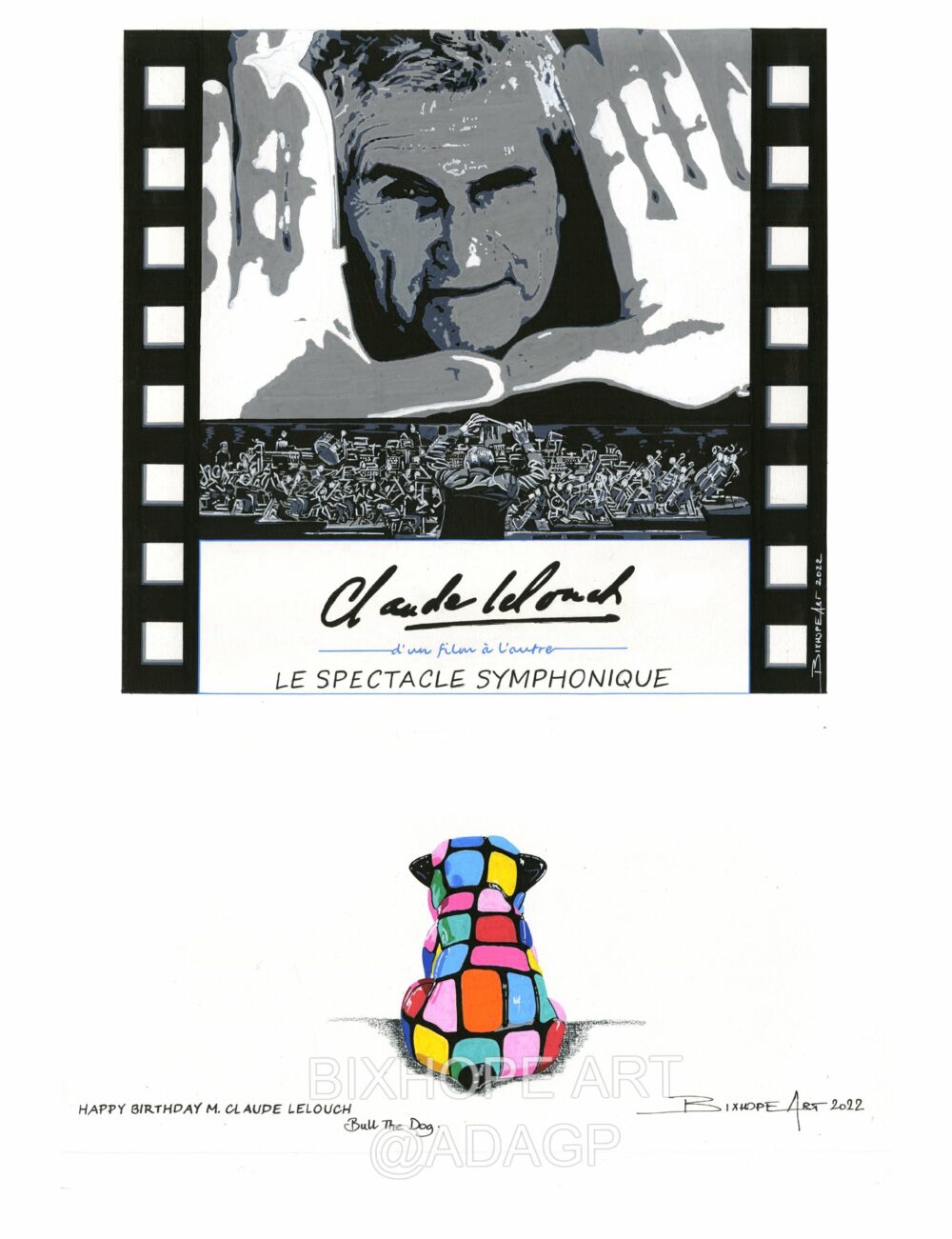 « HAPPY BIRTHDAY M.CLAUDE LELOUCH » – Image 2