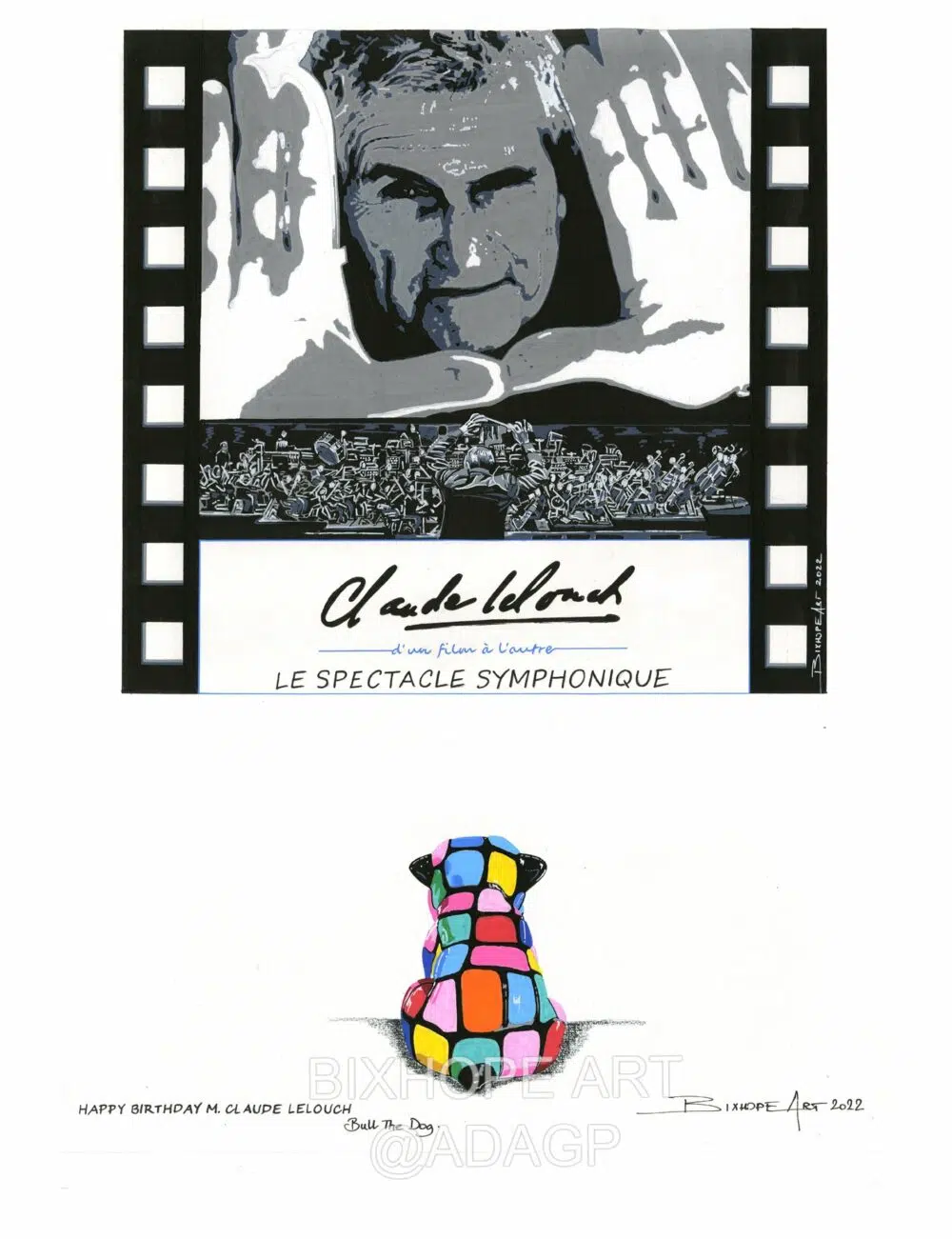 « HAPPY BIRTHDAY M.CLAUDE LELOUCH » – Image 2
