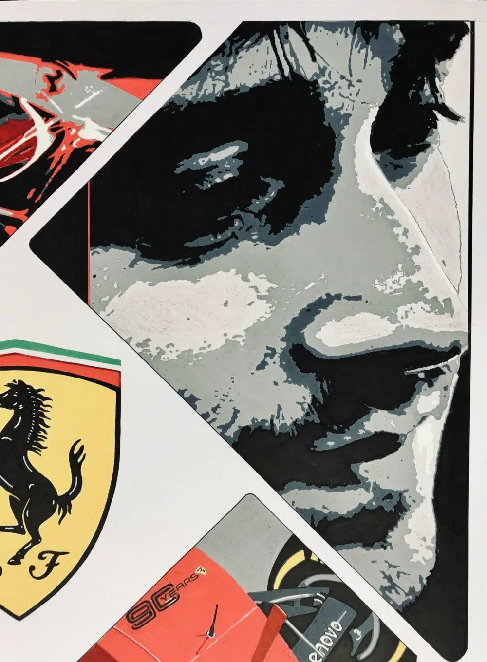 "CHARLES LECLERC ET SA FERRARI SF90, MONACO" – Image 3