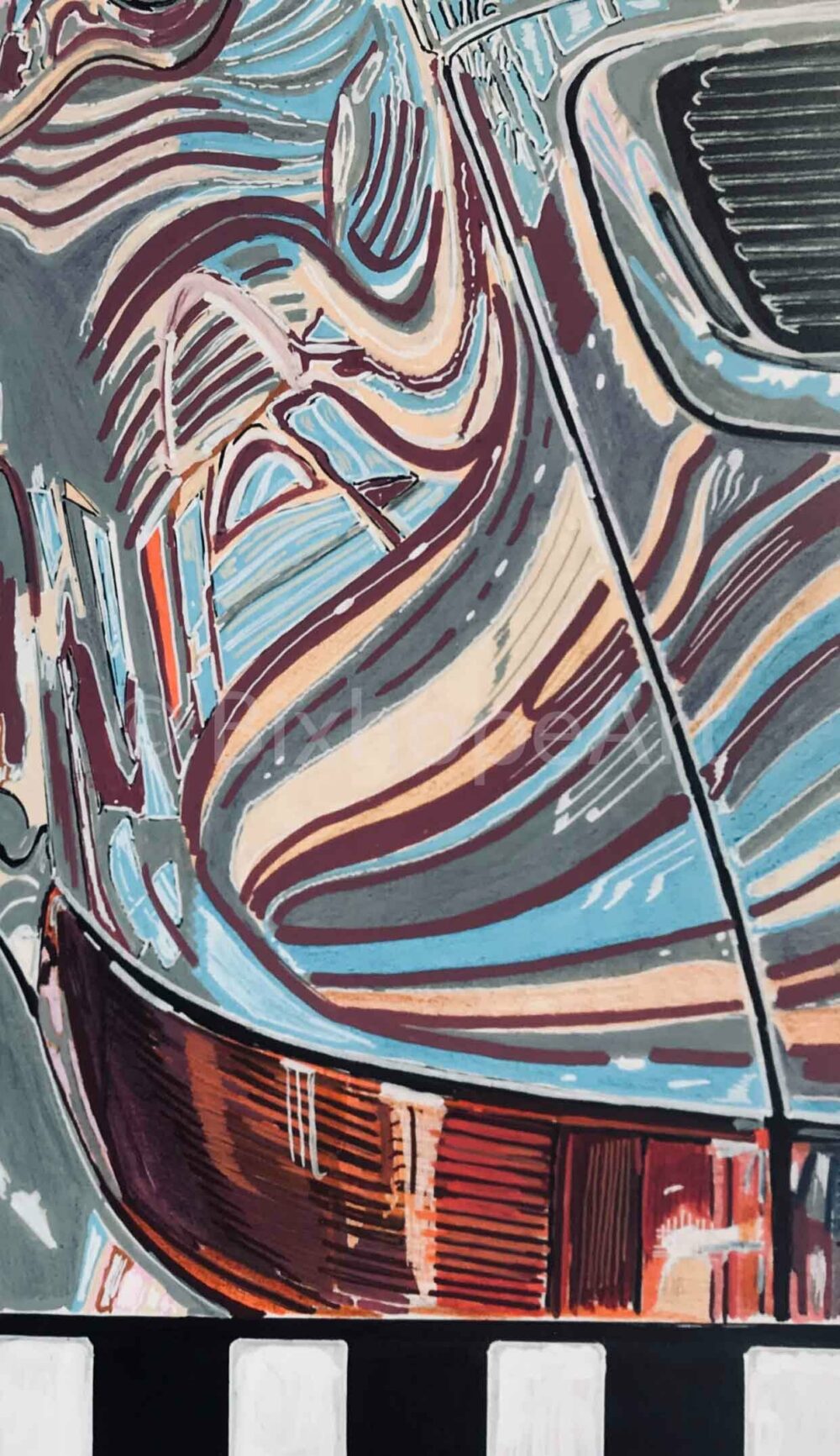 "VANILLA SKY" PORSCHE 911 JUBILE – Image 2