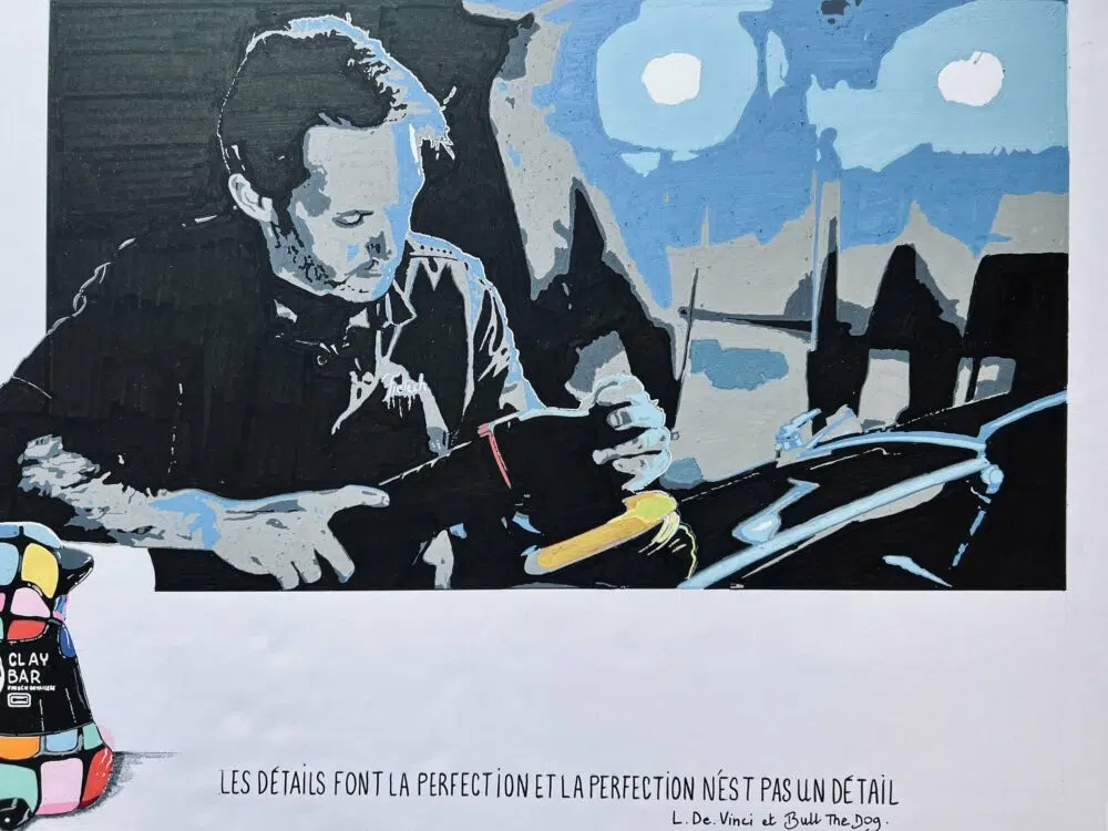 "LES DETAILS FONT LA PERFECTION ET LA PERFECTION N'EST PAS UN DETAIL" CITATION DE LEONARD DE VINCI MADETAILINGCENTER MANIAC AUTO DETAILING CENTER – Image 2