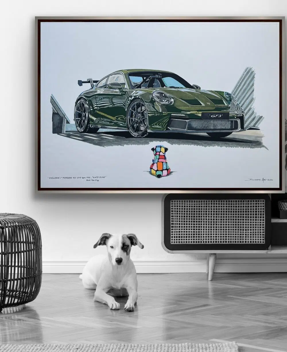 "EXCLUSIVE!" PORSCHE 911 GT3 NATO OLIVE – Image 3