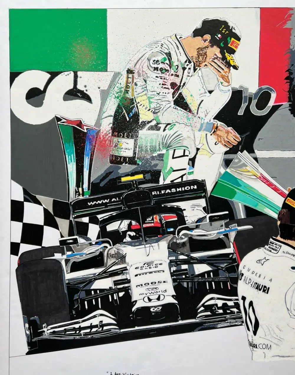 PIERRE GASLY, 1 ère Victoire, MONZA 6 SEPTEMBRE 2020 – Image 4