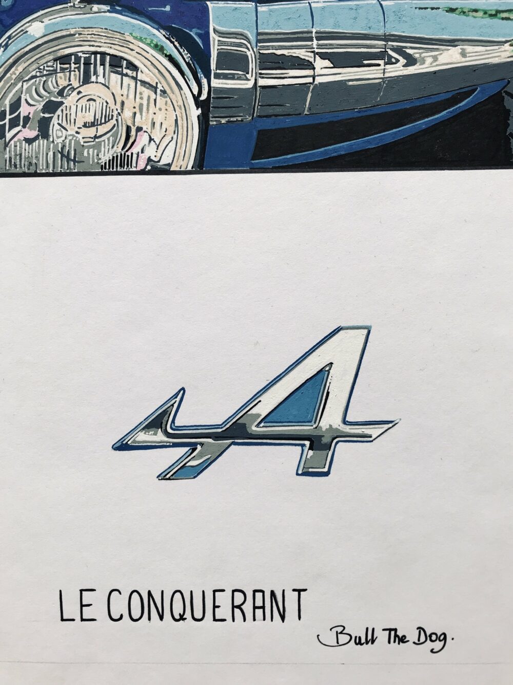 "LE CONQUERANT"JEAN REDELE FONDATEUR DE LA MARQUE ALPINE ET DE LA MYTHIQUE ALPINE A110 – Image 4
