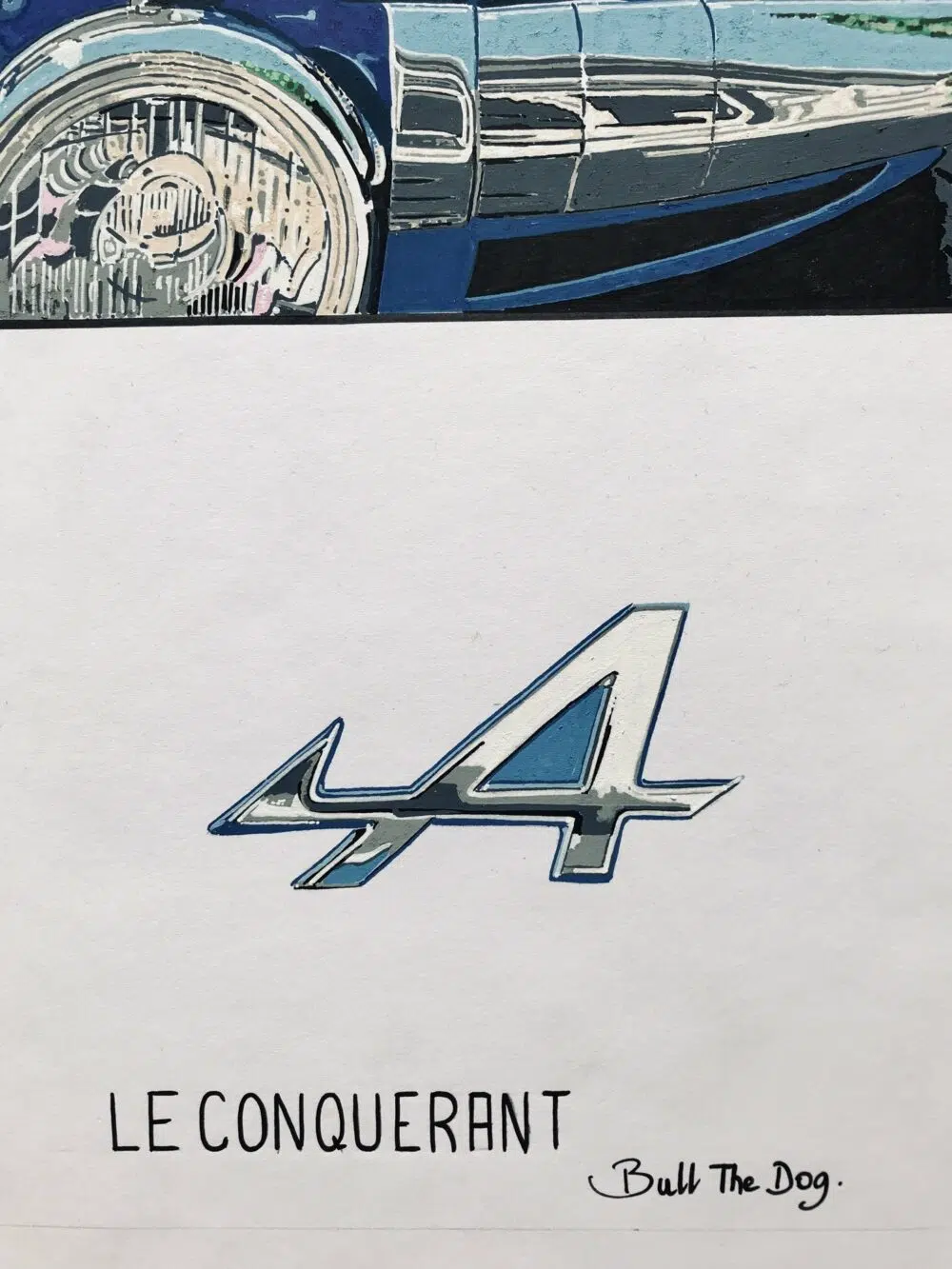 "LE CONQUERANT"JEAN REDELE FONDATEUR DE LA MARQUE ALPINE ET DE LA MYTHIQUE ALPINE A110 – Image 4
