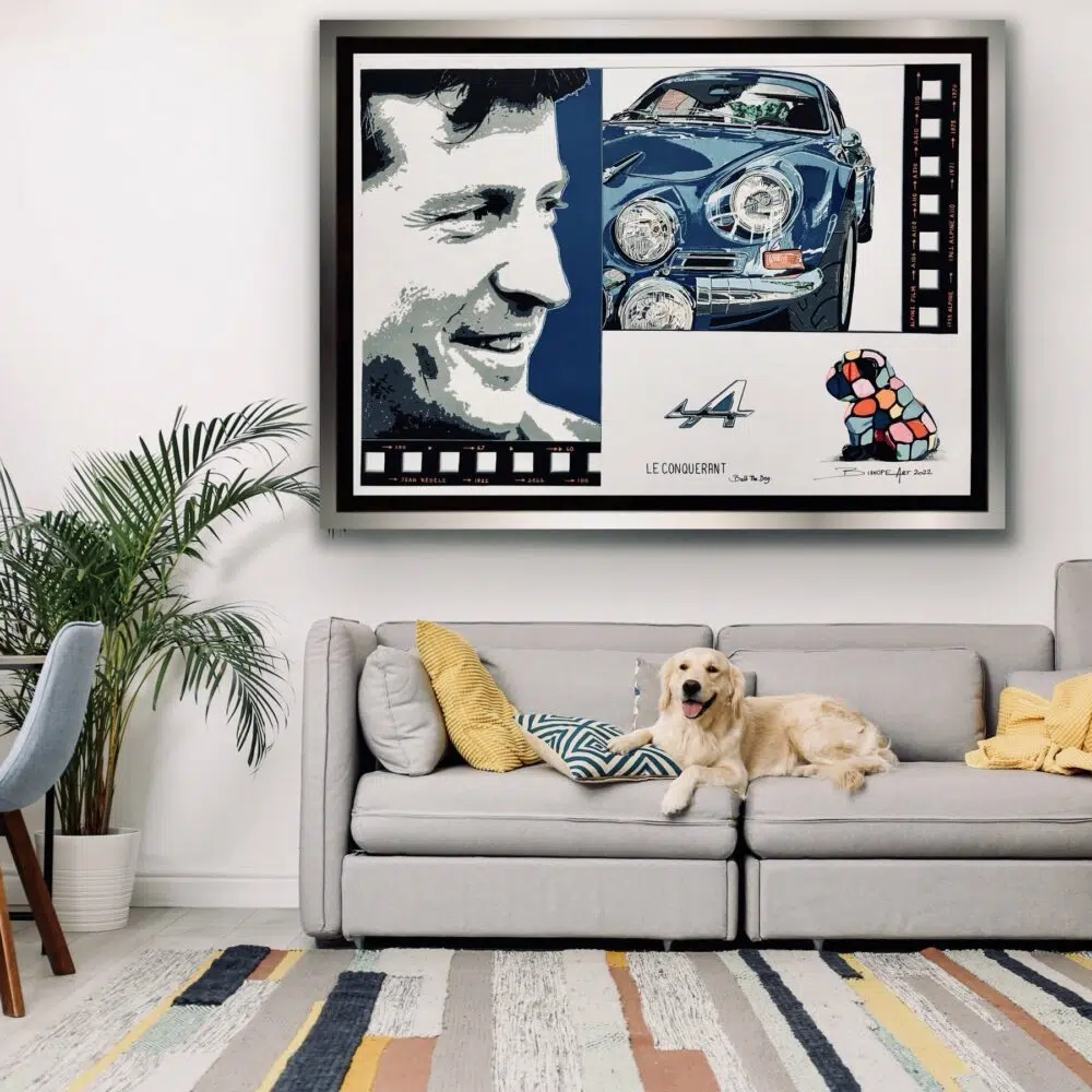 "LE CONQUERANT"JEAN REDELE FONDATEUR DE LA MARQUE ALPINE ET DE LA MYTHIQUE ALPINE A110 – Image 2