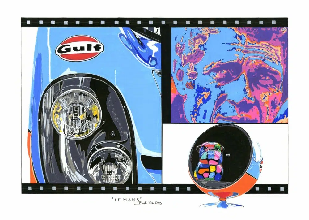 « LE MANS » STEVE Mc QUEEN, PORSCHE 917