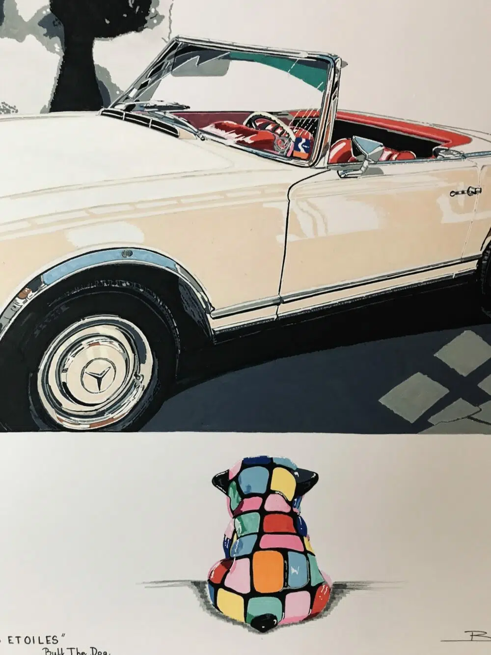 "L'ETOILE DES ETOILES" MERCEDES 250 SL PAGODE  AVEC RITA HAYWORTH – Image 4