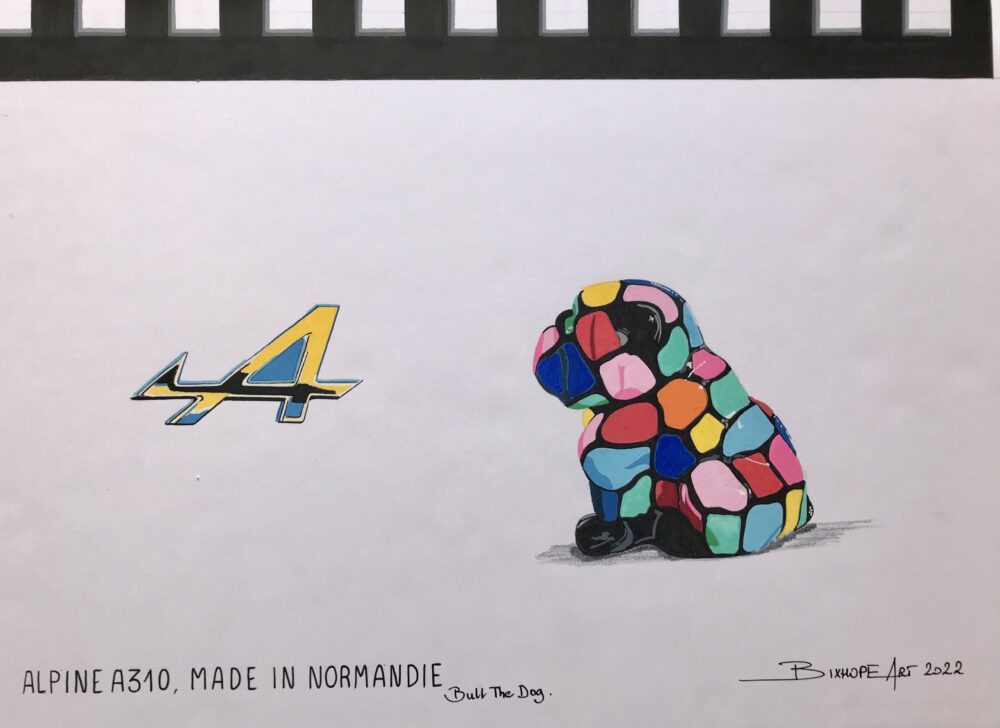 "ALPINE A 310, MADE IN NORMANDIE" HOMMAGE A JEAN REDELE – Image 6
