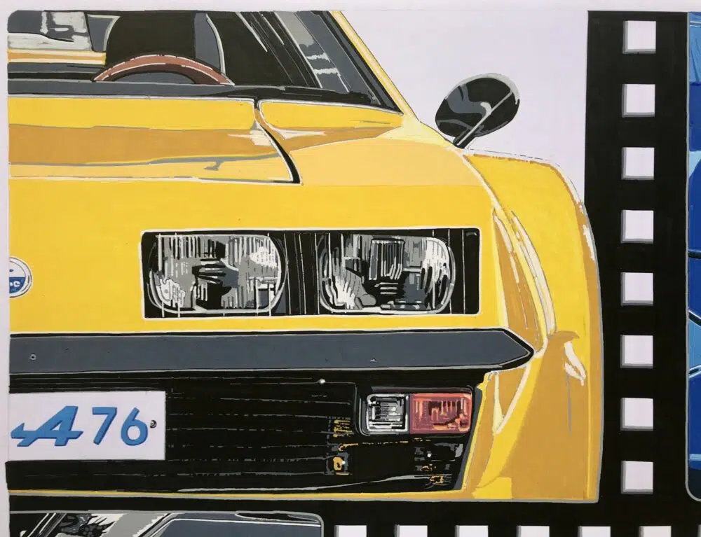 "ALPINE A 310, MADE IN NORMANDIE" HOMMAGE A JEAN REDELE – Image 3