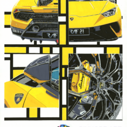 "PERFORMANTE" LAMBORGHINI HURACAN SPYDER PERFORMANTE PRORIDER GT CRUISING 2021 – Image 2