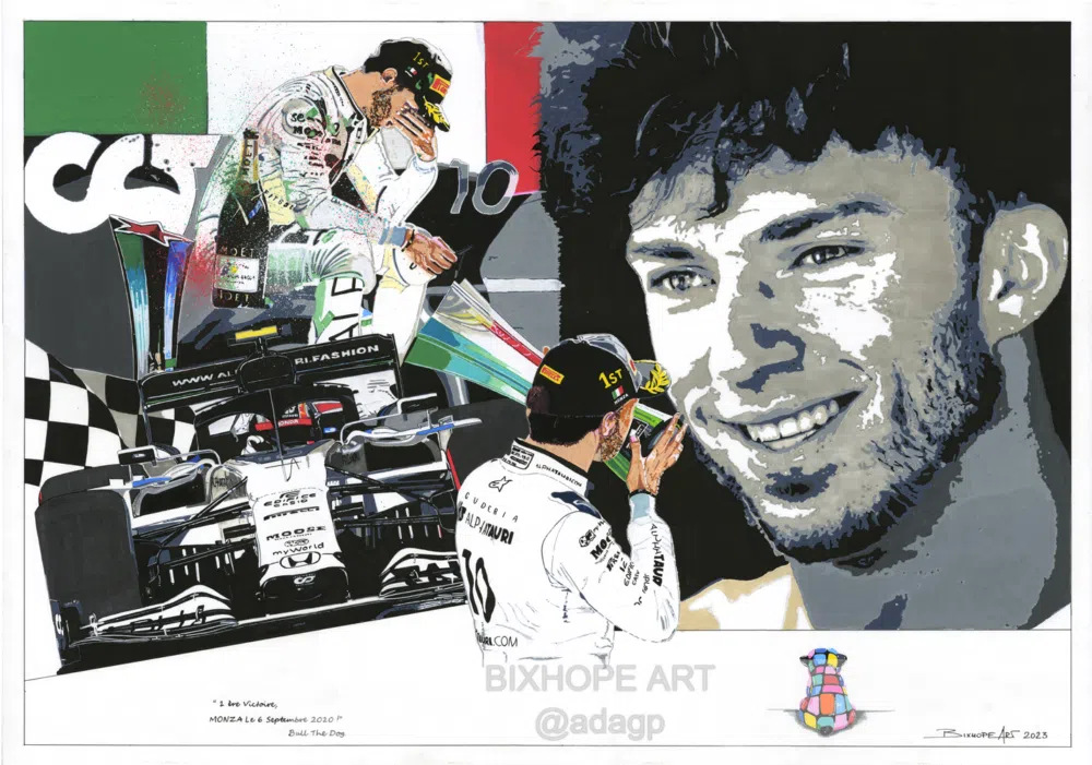 PIERRE GASLY, 1 ère Victoire, MONZA 6 SEPTEMBRE 2020 – Image 2