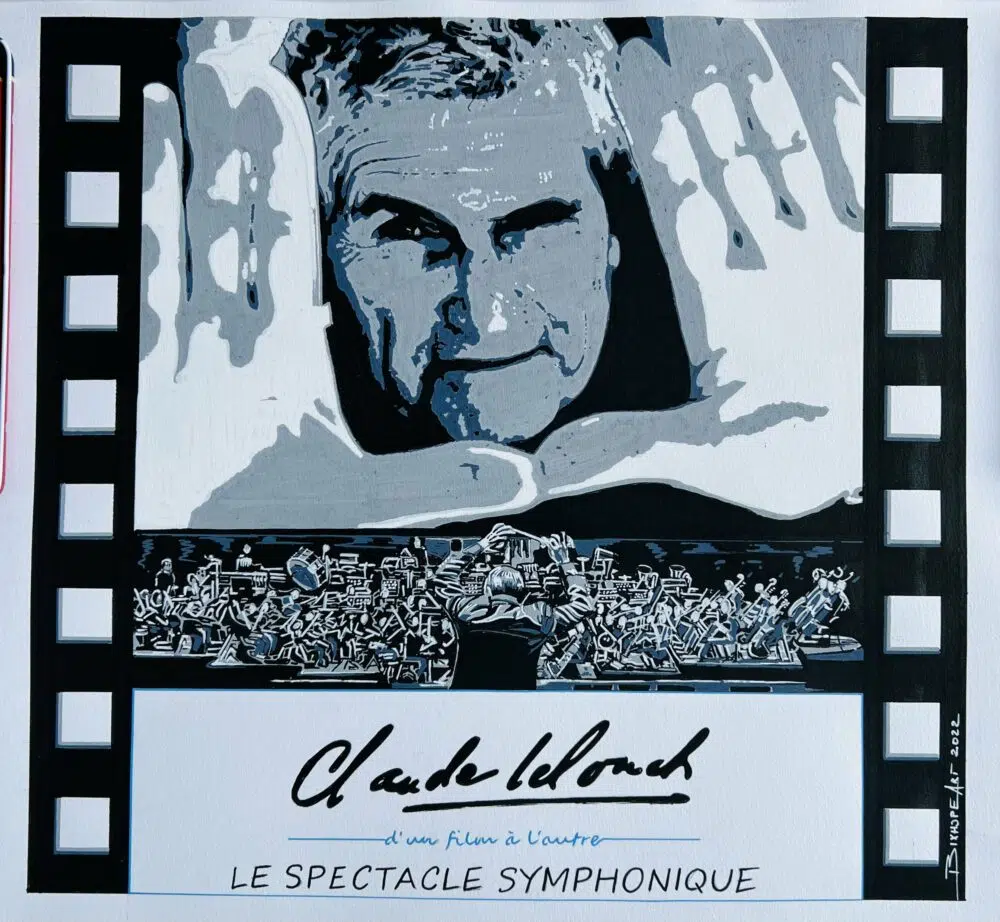 "HAPPY BIRTHDAY M.CLAUDE LELOUCH" d'un film à l'autre le spectacle symphonique, Palais des Congrès Paris 14 novembre 2022 – Image 3