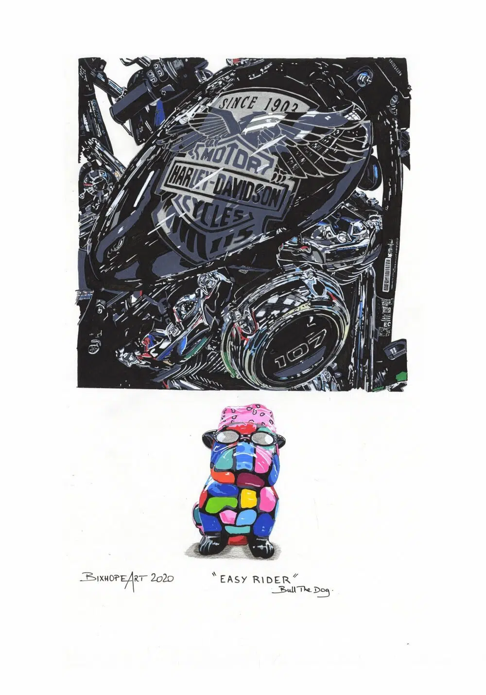 « EASY RIDER » HARLEY DAVIDSON